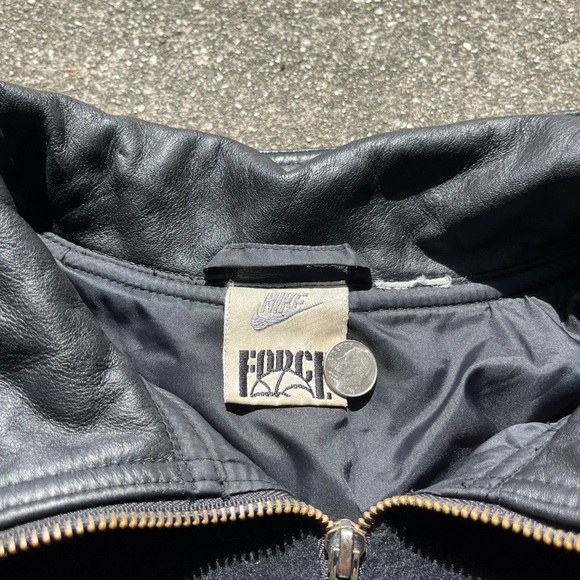 Vintage 90s Nike Varsity Jacket Sz L - Picture 3 of 5